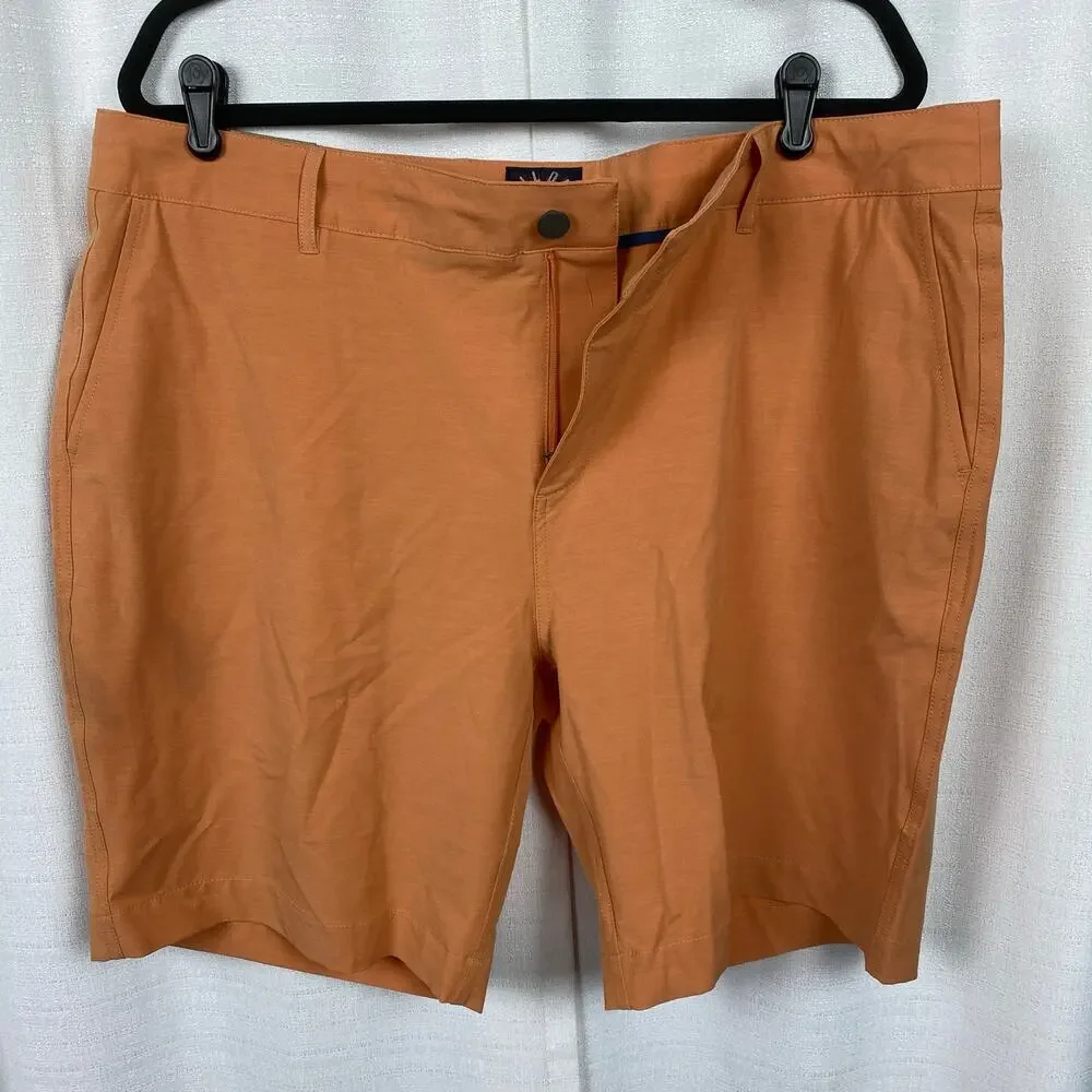 Faherty Antique Orange All Day Shorts Sz.40 NWT